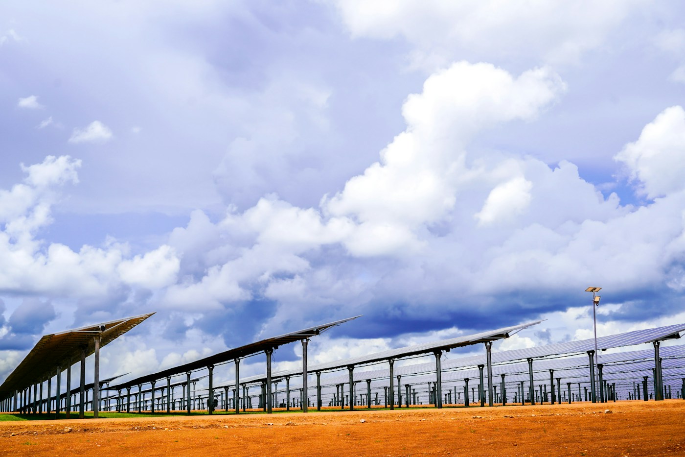 Solar energy installation in Zambia